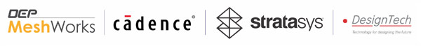 DEP Cadence Stratasys DesignTech Logo